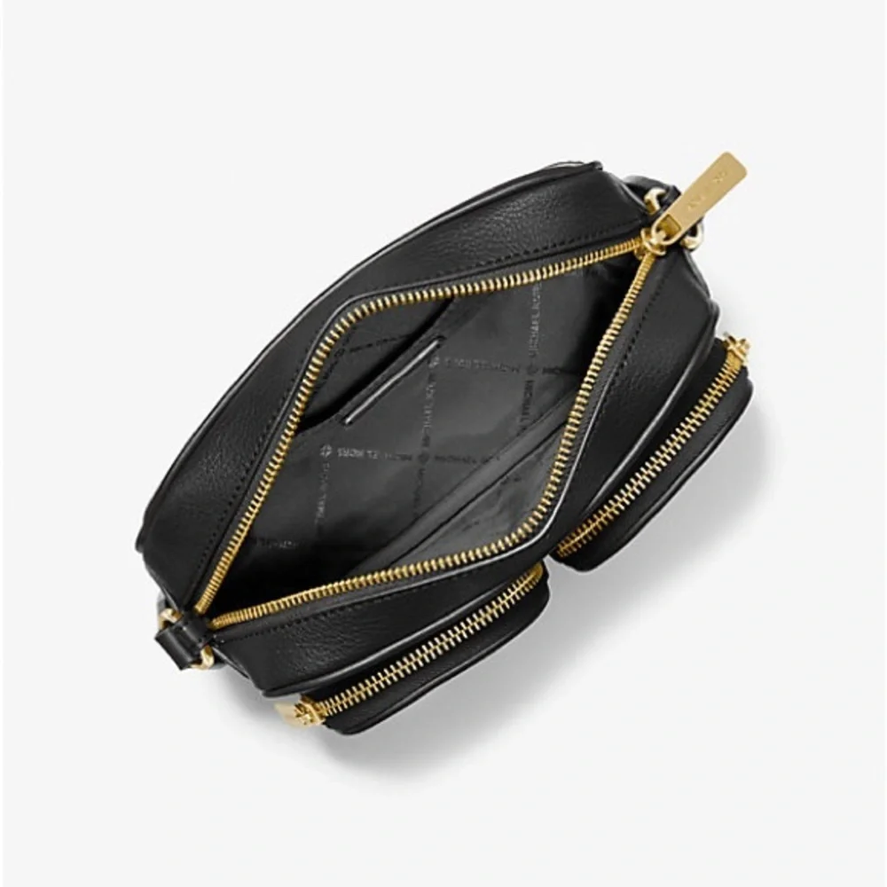 Michael Kors | Jet Set Medium Leather Crossbody Bag with Coin Bag